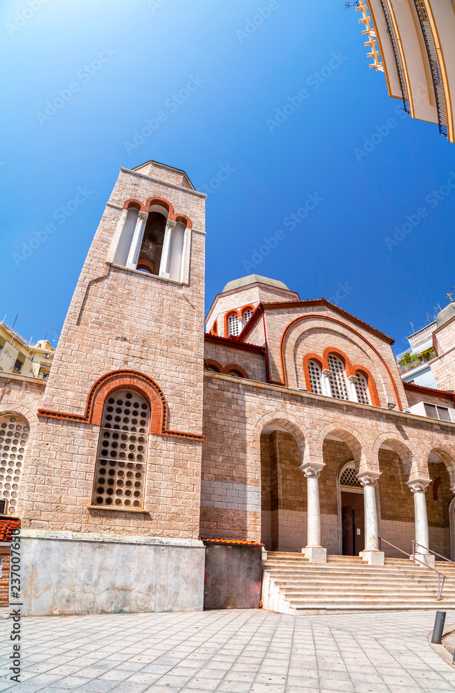 Exterior view of the church Naos Panagia Dexia