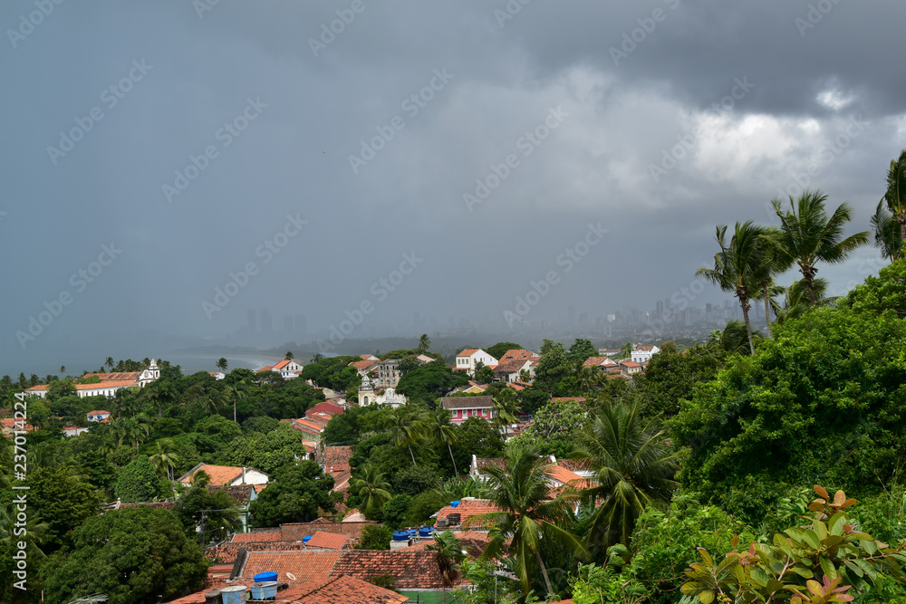 Olinda, UNESCO, Brasil, storm