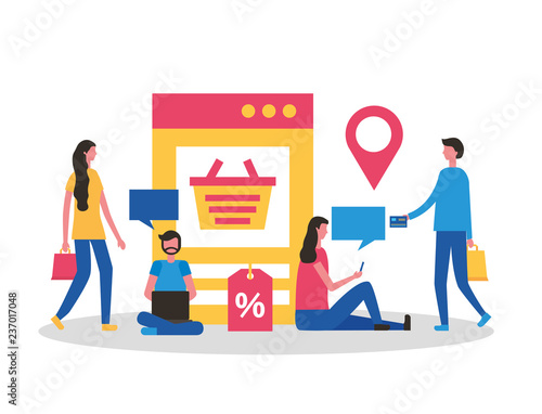 people online buying