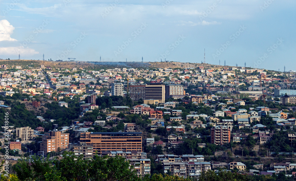 View of  Yerevan city