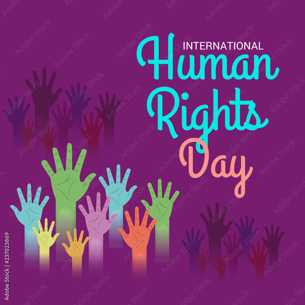 Fototapeta premium International Human Rights Day.