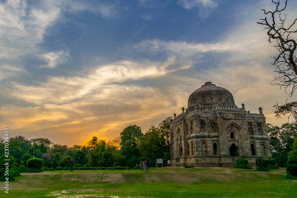 Sunset photography at Lodhi Garden