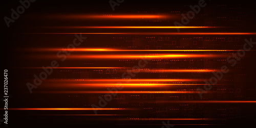High speed movement design. Hi-tech. Abstract technology background. Vector illustration.