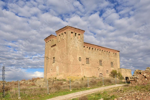 Castel of Montcortes de Segarra, LLeida province, Catalonia, Spain