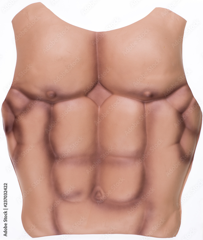Fototapeta premium athletic musculature of the torso