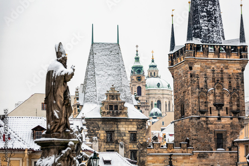 Prague winter morning © RuslanKphoto