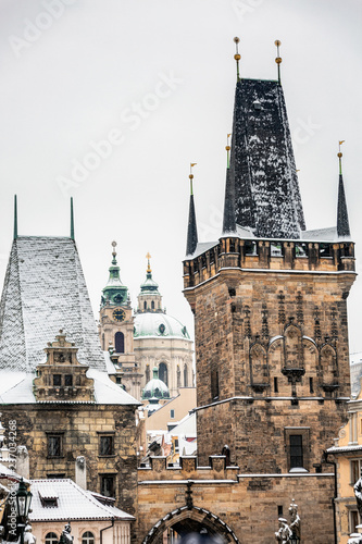 Prague winter morning © RuslanKphoto