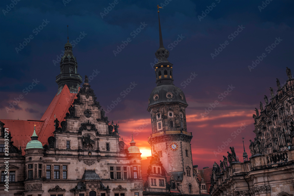Fototapeta premium Dresden in Germany.