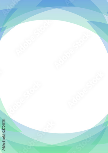 pastel green petal abstract background, curve layer, multicolor transparent backdrop, vector illustration