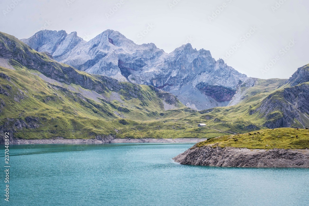 Obraz premium Lünsersee