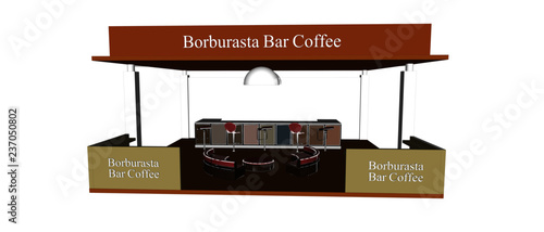 Estructura Local Bar Coffee