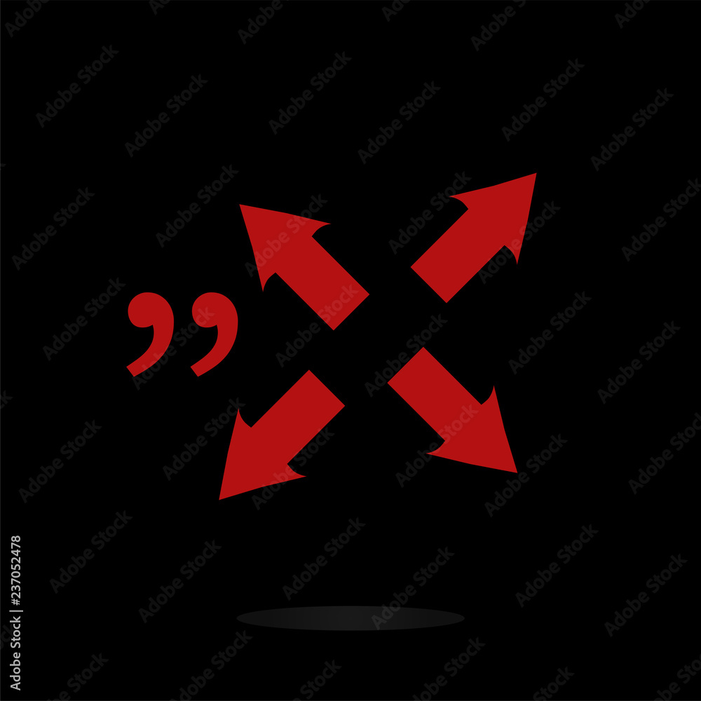 Quotation Mark Speech Bubble. Quote sign icon. Abstract background. Quotation Mark Speech Bubble. Quote sign icon. Abstract background.