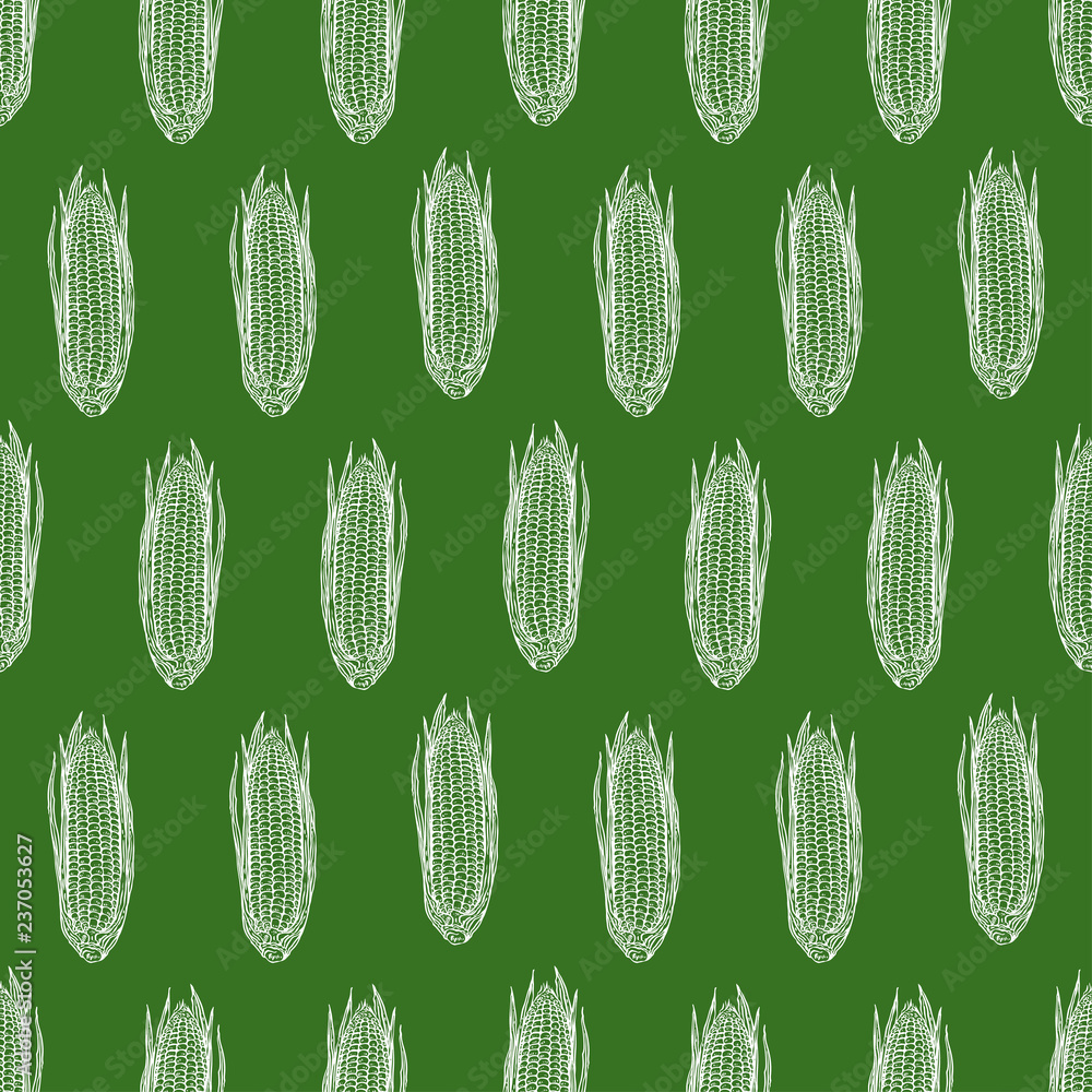 Seamless ripe corn Seamless ripe corn
