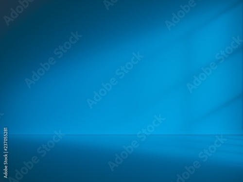 3d render of night interior