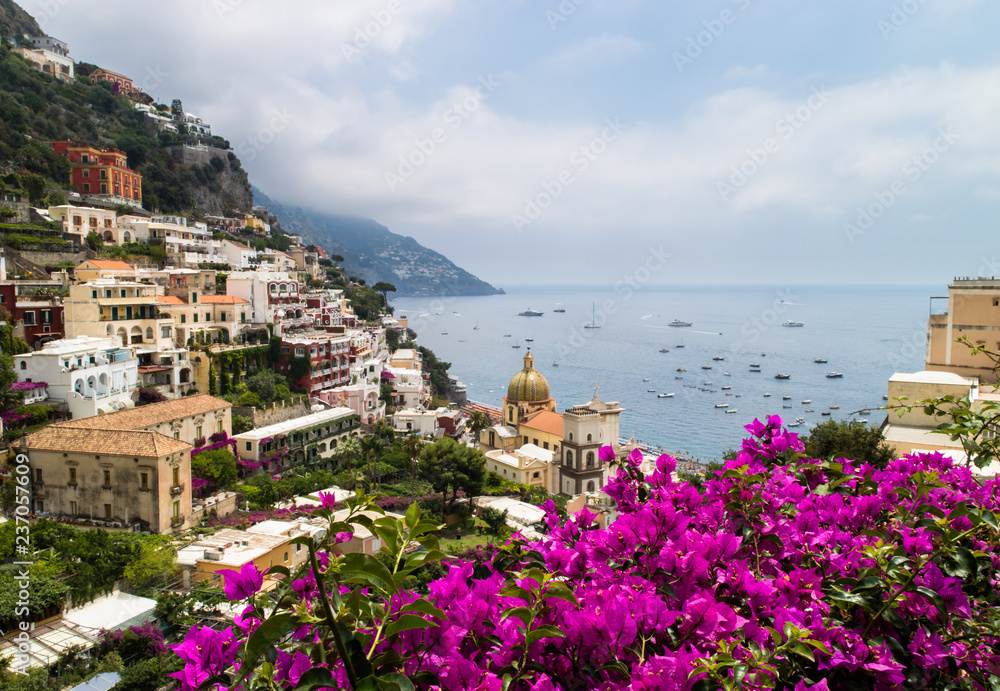 Positano on the Amalfi coast