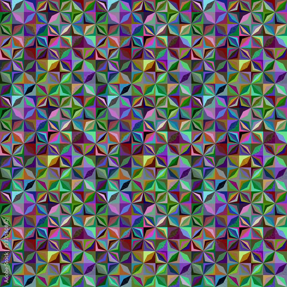 Fototapeta premium Colorful abstract seamless striped shape pattern - vector tiled mosaic background illustration