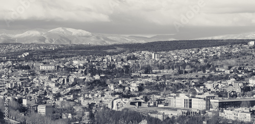Center of Tbilisi, capital of Georgia on sunny day
