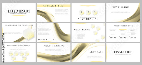 Business presentation template. Graphic concept for your marketing and advertising design