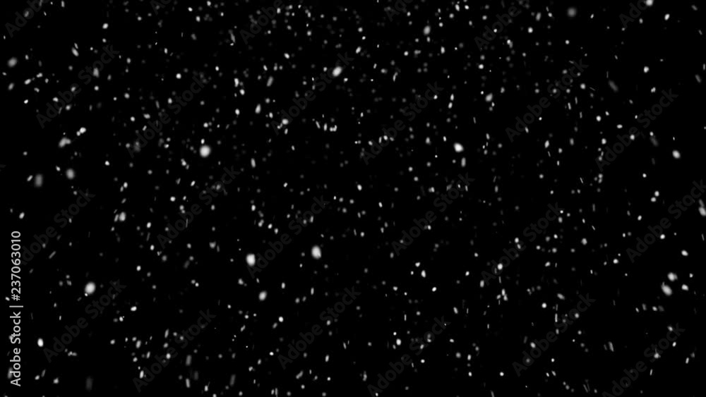 Abstract Loopable Background With Nice Falling Snow Snowfall Snowflake Particles Seamlessly Loop Black Alpha Green Screen Animation Abstract Loopable Background With Nice Falling Snow Snowfall Snowflake Particles Seamlessly Loop Black Alpha Green Screen Animation