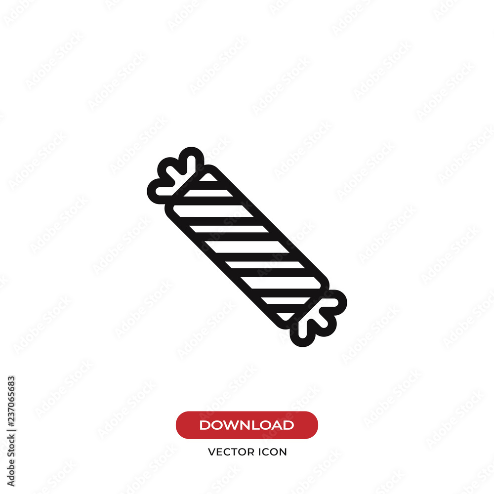 Fototapeta premium Candy vector icon
