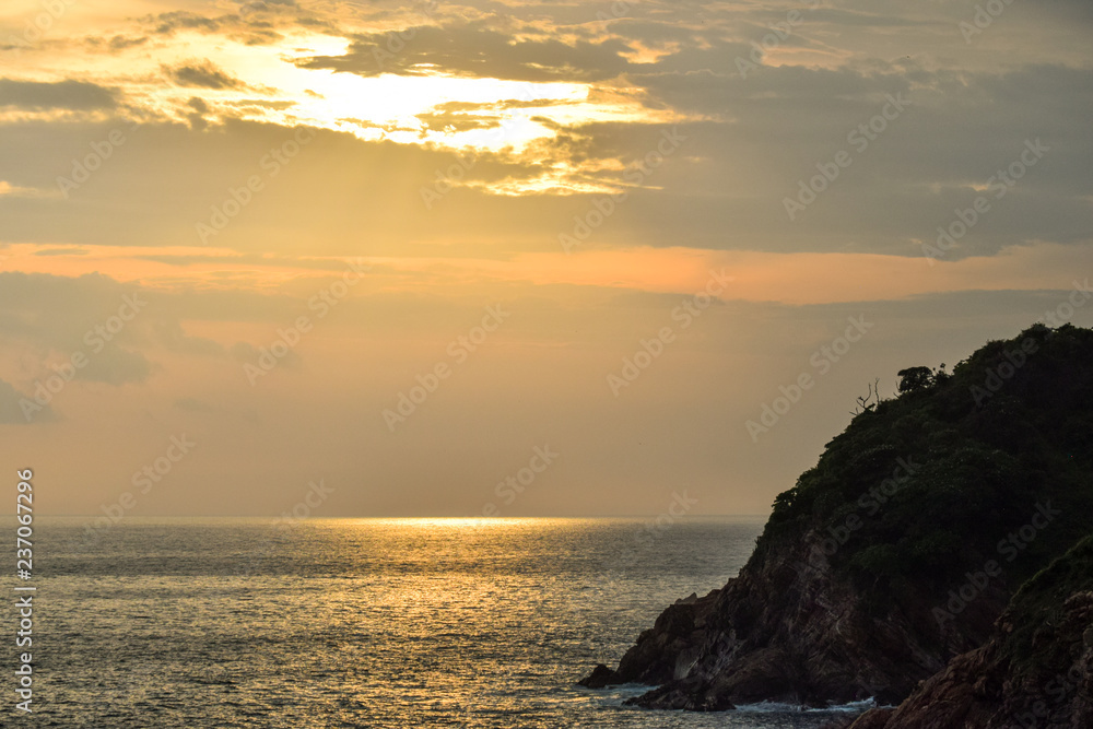 Atardecer en Acapulco Guerrero Mexico