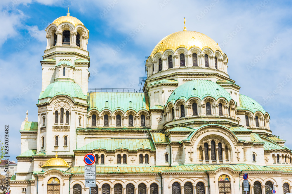 The Aleksander Nevsky Orthodox Cathedral of Sofia, Bulgaria