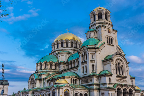 The Aleksander Nevsky Orthodox Cathedral of Sofia, Bulgaria