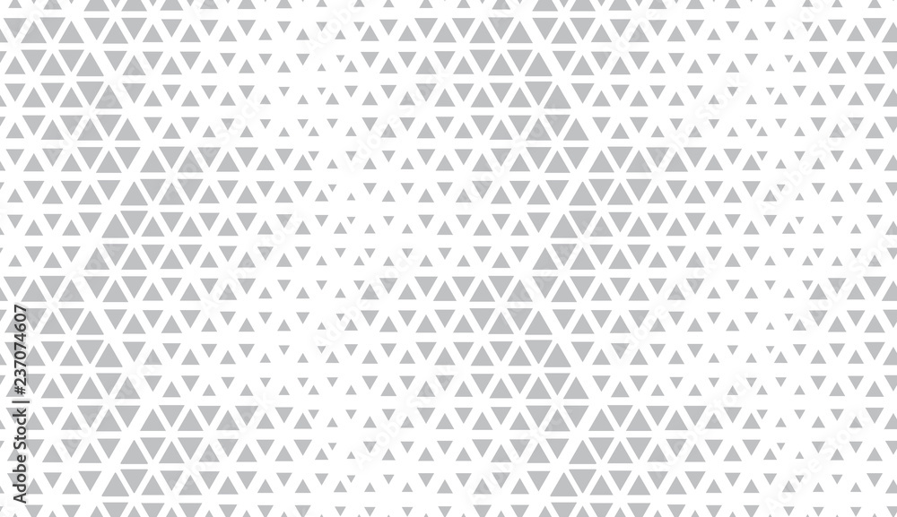 Abstract geometric pattern. Seamless vector background. White and grey halftone. Graphic modern pattern. Simple lattice graphic design.