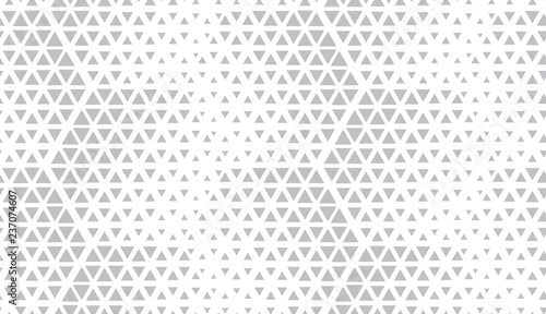 Abstract geometric pattern. Seamless vector background. White and grey halfto...
