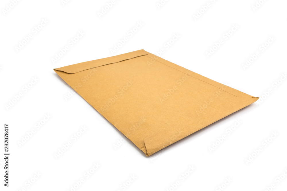 Brown Envelope close up shot Brown Envelope close up shot