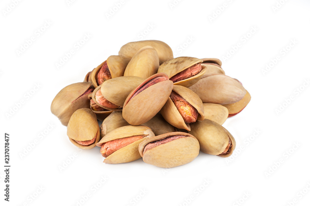 Pistachio in nutshell isolated on white background, composition of pistachios great for healthy and dietary nutrition. Concept of nuts
Pistachio in nutshell isolated on white background, composition of pistachios great for healthy and dietary nutrition. Concept of nuts