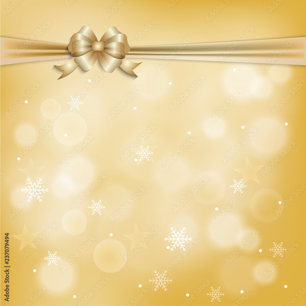 Golden Christmas Background Golden Christmas Background