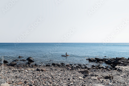 Akrotiri Kambia beach - Santorini Cyclades island - Aegean sea - Greece © claudio968