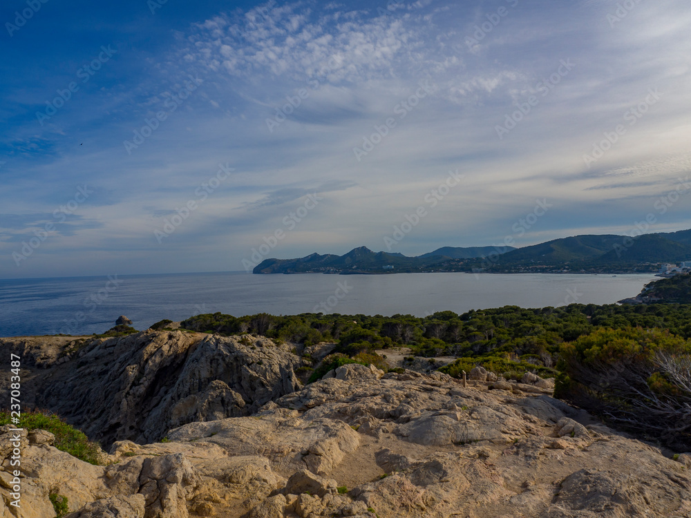 Wonderful Stone Hill View to ocean from Cala Rajada