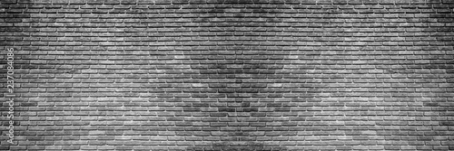 brick wall, wide panorama of masonry