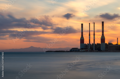 Electricity Plant in Cyprus photo