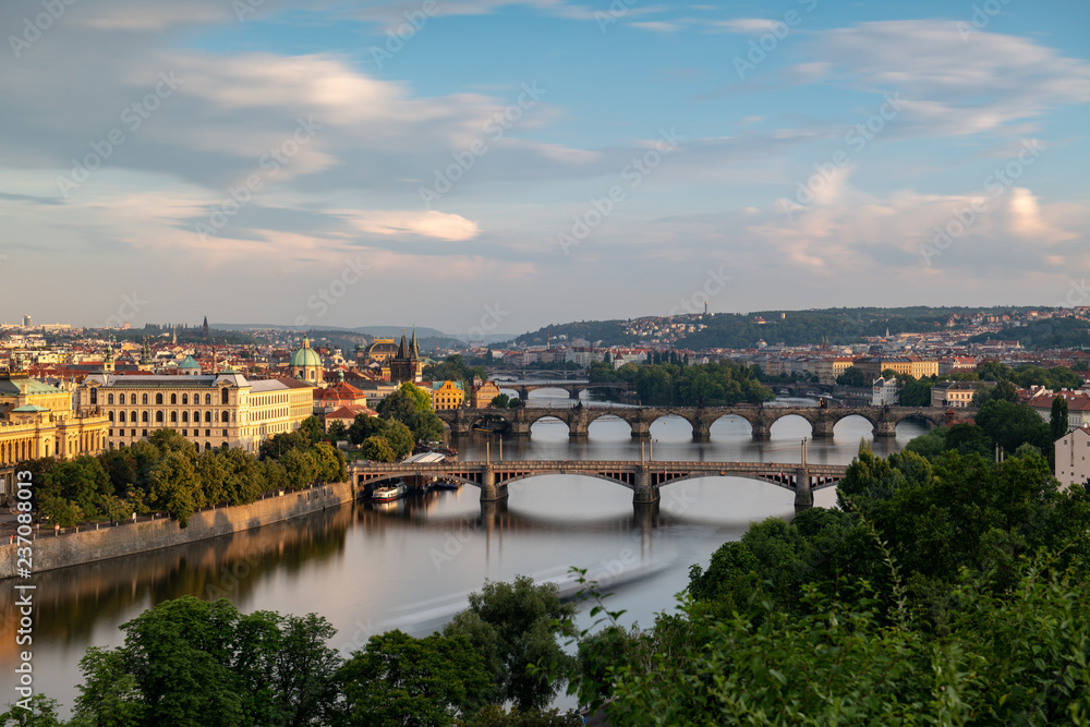 Naklejka premium The Bridges of Prague