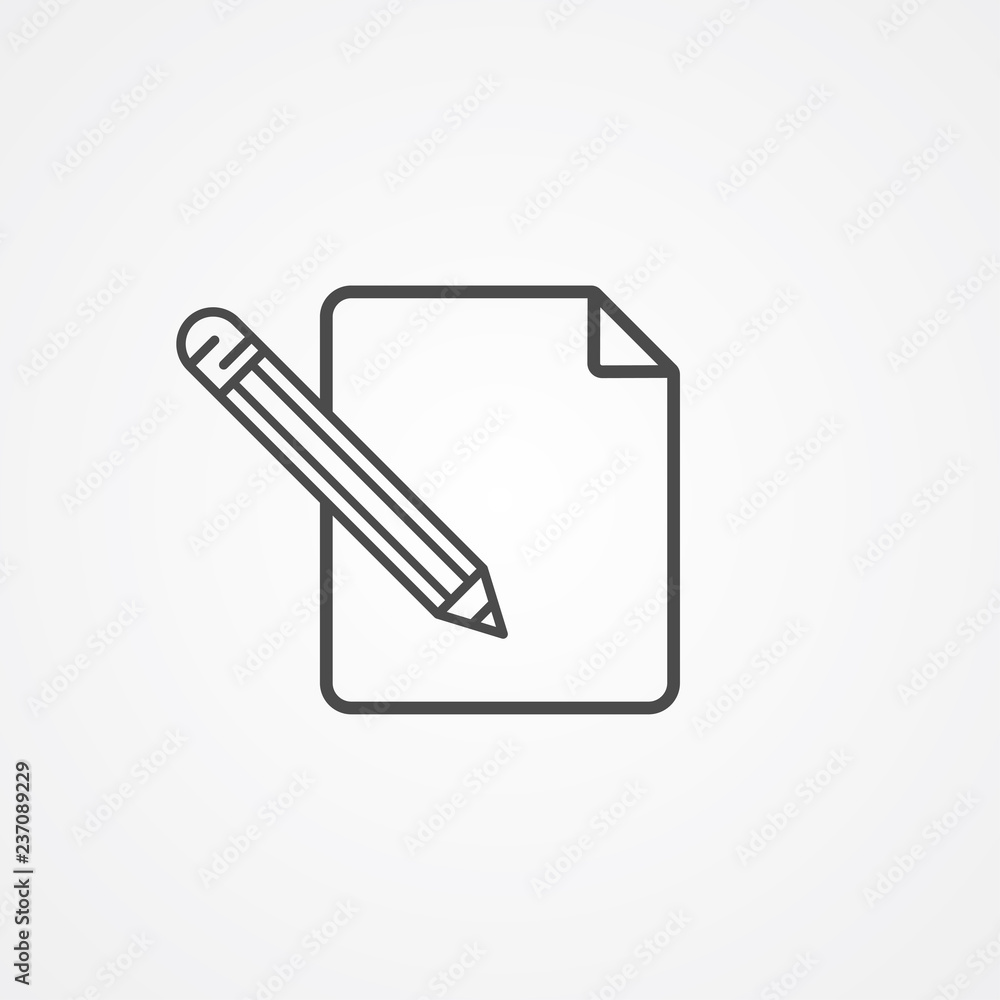 File vector icon sign symbol File vector icon sign symbol