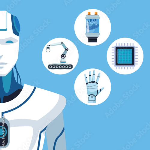 robot with artificial intelligence
