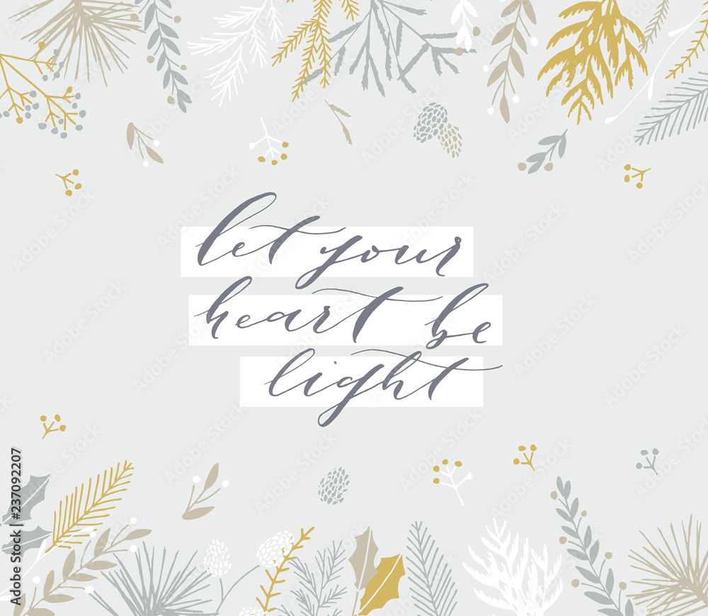 Christmas greeting card. Christmas greeting card.