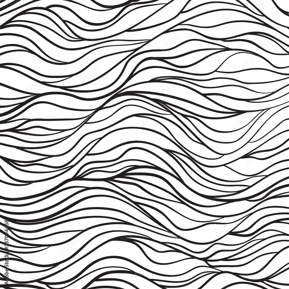 Chaos waved wallpaper. Chaotic pattern. Tangled texture with lines. Hand drawn dinamic scrawls. Background with lines and waves. Print for banners, posters, flyers and textiles Chaos waved wallpaper. Chaotic pattern. Tangled texture with lines. Hand drawn dinamic scrawls. Background with lines and waves. Print for banners, posters, flyers and textiles