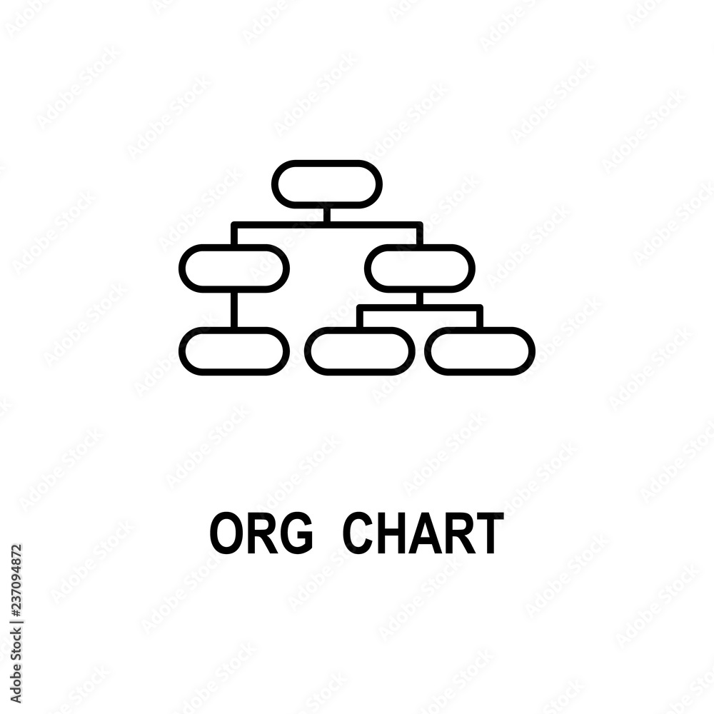 Organizational chart icon. Element of business structure icon for mobile concept and web apps. Thin line organizational chart icon can be used for web and mobile Organizational chart icon. Element of business structure icon for mobile concept and web apps. Thin line organizational chart icon can be used for web and mobile