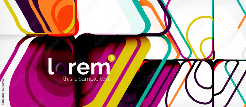 Abstract background multicolored geometric shapes modern design Abstract background multicolored geometric shapes modern design