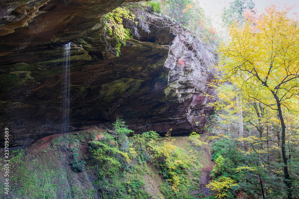 Slave Falls in Big South Fork National Recreation Area, Tennessee