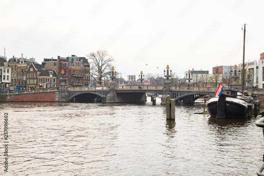 Cityscape of Amsterdam,Holland