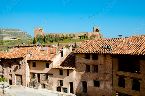 Stone Buildings - Mora de Rubielos - Spain photo