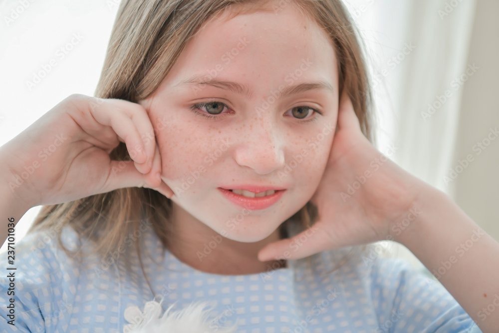 Health Concepts. Little children are very sick. Little children are stressed in the hospital. Health Concepts. Little children are very sick. Little children are stressed in the hospital.
