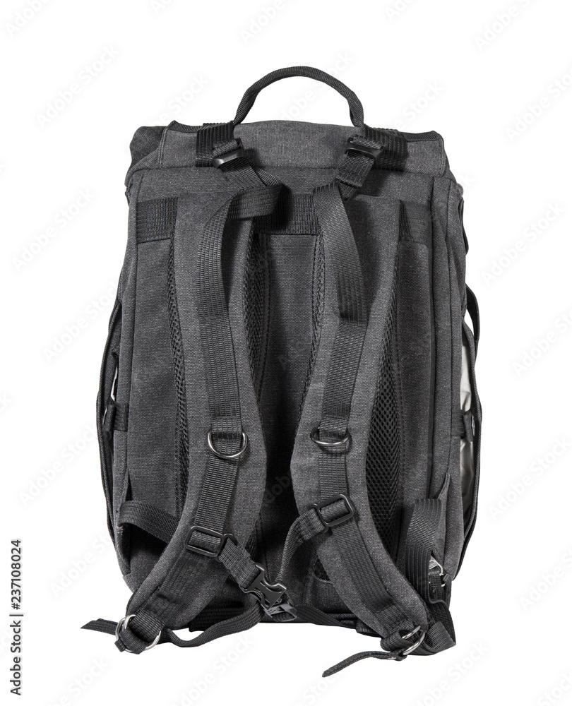 Travel backpack isolated on a white background Travel backpack isolated on a white background