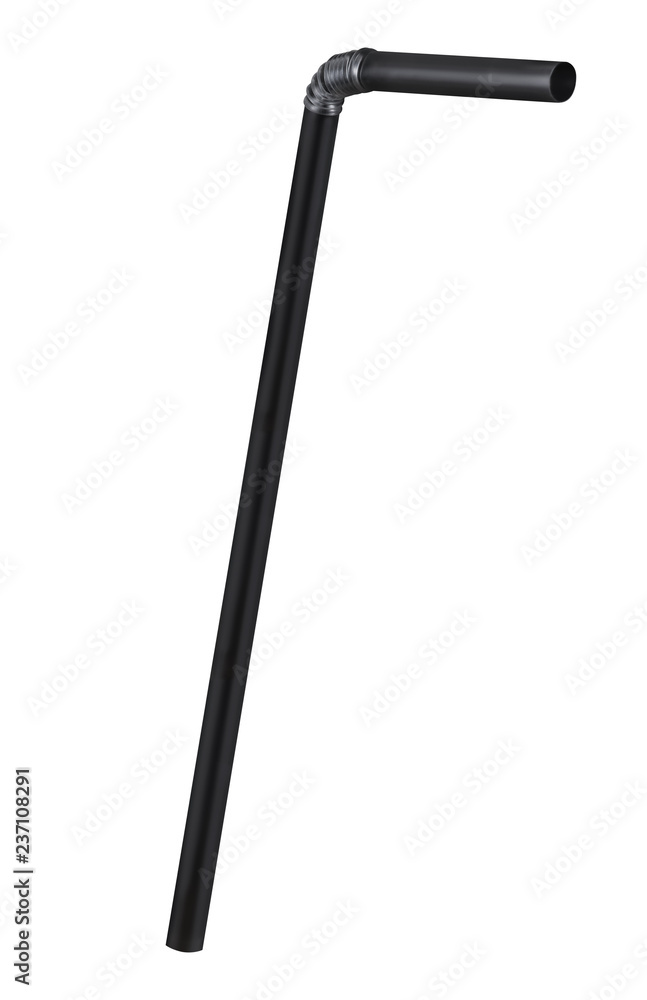 Drinking straw isolated on white with clipping path Drinking straw isolated on white with clipping path
