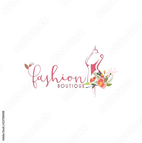Tailor Sewing Vintage, Fashion, Retro Logo, Icon, SignTemplate Vector Design